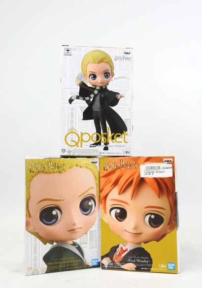 HARRY POTTER : 3 figurines de collection...