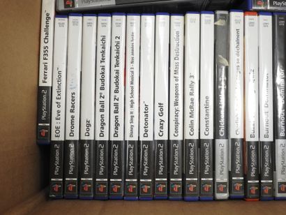 PLAYSTATION 2 : Environs 70 jeux vidéos divers...