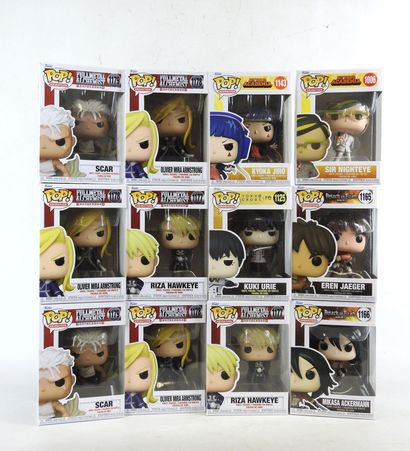 FUNKO POP : 12 figurines de collection de...