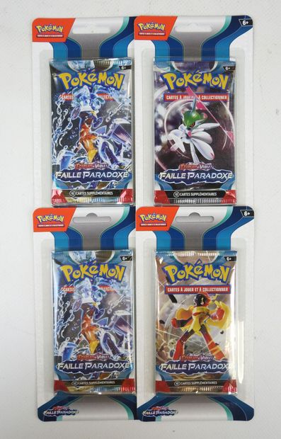 POKEMON : 4 coffrets de cartes à jouer et...