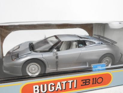 ANSON Bugatti EB110, gris métal. 1/18 Réf...