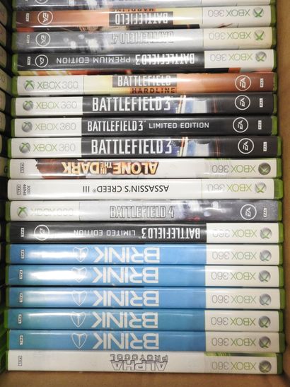 XBOX 360 : Environ 100 jeux vidéos dont Final...