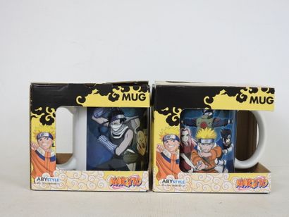 NARUTO : 4 mugs 320 mL. ABY Style. 2 N° 865...