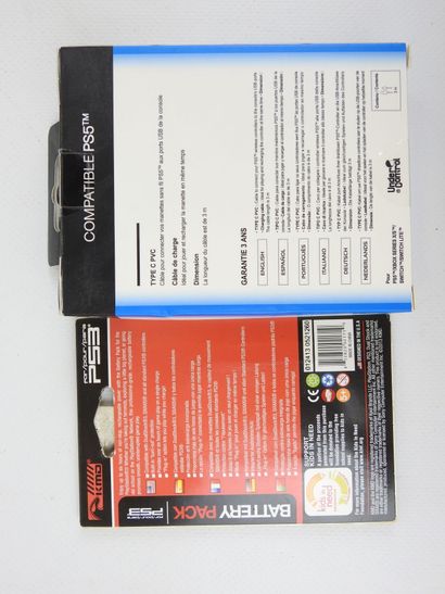 PLAYSTATION : Lot comprenant :
- Casque sans...