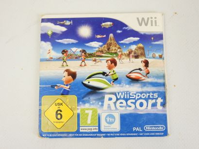 WII : Console modèle RVL-001 blanche avec...