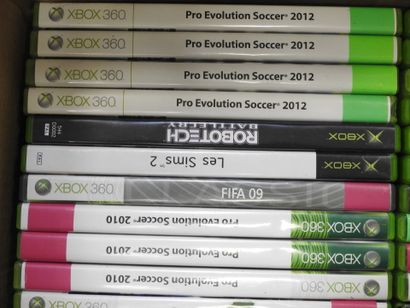 XBOX - XBOX 360 : 40 jeux vidéos divers dont...
