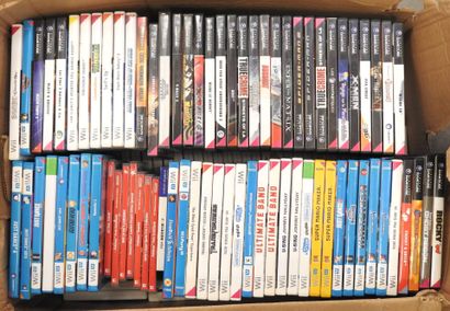 WII - NINTENDO : Environ 150 jeux vidéos...