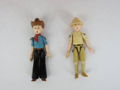 PIXI - HERGE - TINTIN : 3 figurines :
- Tintin...
