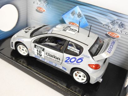 SOLIDO Peugeot 206 Rallye Catalogne Tour...