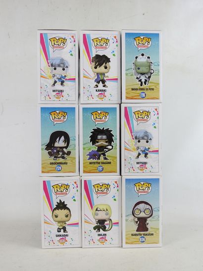 FUNKO POP : 9 figurines de collection de...