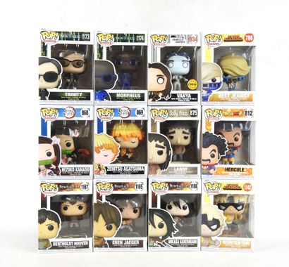 FUNKO POP : 12 figurines de collection de...