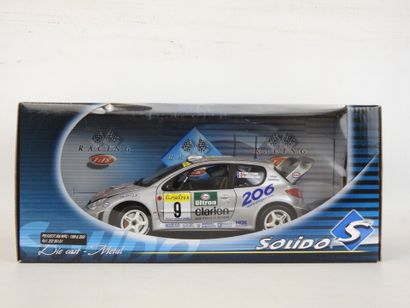 SOLIDO Peugeot 206 Rallye Monte Carlo 2000...
