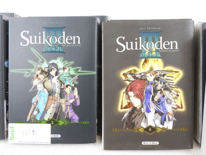 SUIKODEN par Azi Shimizu. 10 mangas, vol....