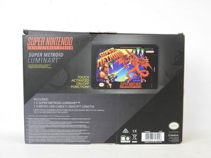 SUPER NINTENDO : Super Metroid Luminart et...