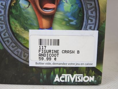 CRASH BANDICOOT : 2 figurines de collection...