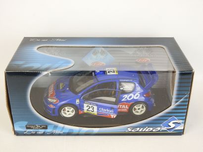 SOLIDO Peugeot 206 Rallye Catalogne Costa-Brava...