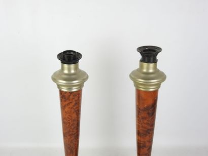 MAZDA, in the taste of : Pair of cedar burl...