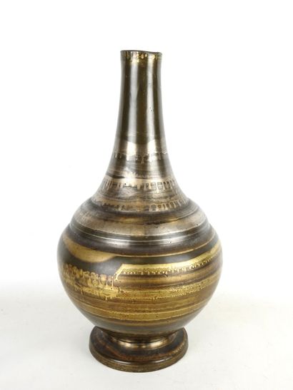 Lucien BRISDOUX (1878-1963) : Lead-glazed...