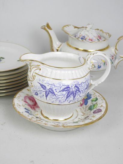 LOT of porcelain including part of a dessert...