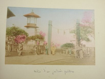 JAPAN: Album of twenty-five sheets containing...
