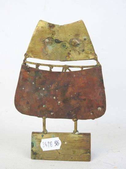 JARC (XXe): Chouette. Sculpture en fils soudés...