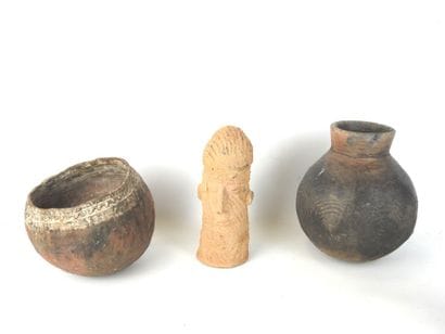 BURA, Niger Valley: Ancient terracotta funerary...