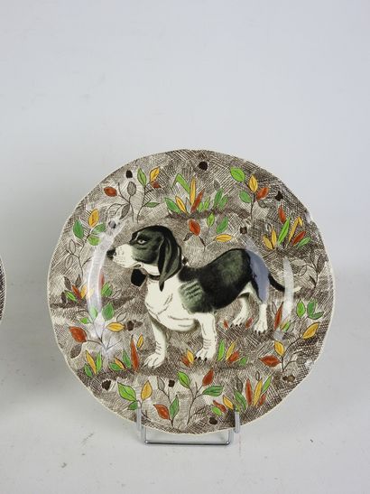 Jean BERTHOLLE (1909-1996) - GIEN: Two earthenware...