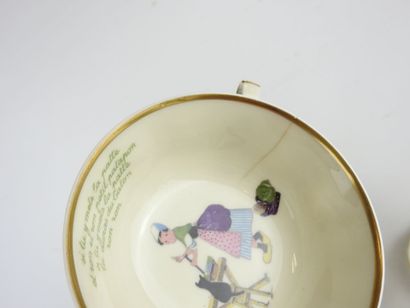 L. BERNARDAUD & Cie - Limoges: Four white...