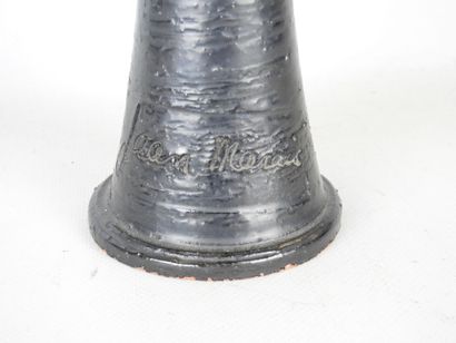 Jean MARAIS (1913-1998): Ceramic candlestick...