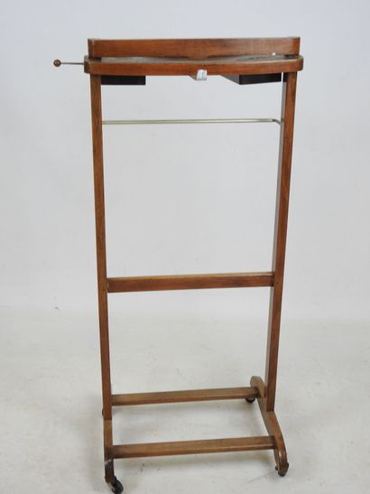 REGUITTI (Italy): Wood and metal nightstand....