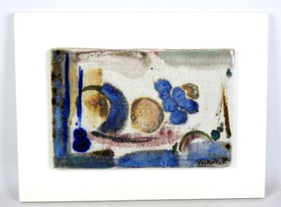 Voldemar VOLKOFF (1932-2007) - Vallauris:...