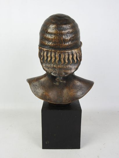 BUST of Apollo from Piombino. Imitation bronze...
