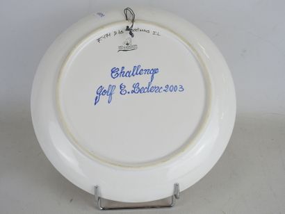 Christine NOEL - HB QUIMPER : Assiette en...