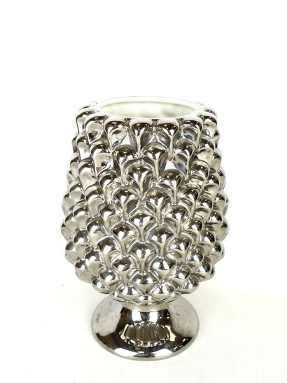 Christian DIOR: Pineapple vase on pedestal...