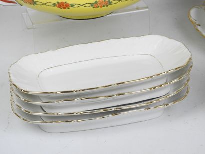 Théodore HAVILAND - Limoges. Porcelain bowl...