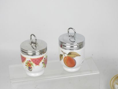 LOT of porcelain including miniature cups,...