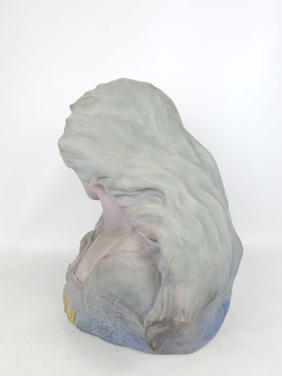 Georges OMERTH (act. 1895 - 1925): Bust of...