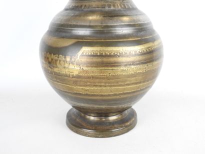 Lucien BRISDOUX (1878-1963) : Lead-glazed...