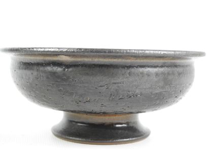 Jean MARAIS (1913-1998): Two bowls on pedestal...