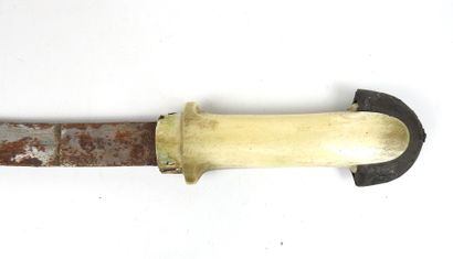 MAGHREB. Koumya dagger with curved blade,...