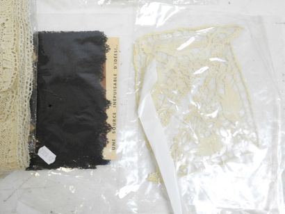 LOT of lace, scraps, doilies and miscellaneous....