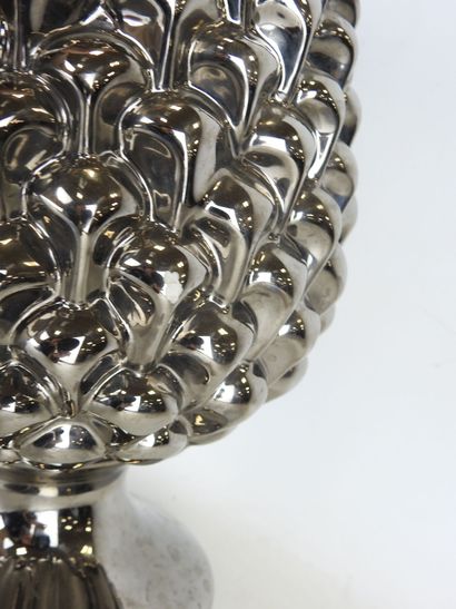 Christian DIOR: Pineapple vase on pedestal...