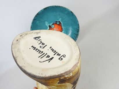 VALLAURIS - Galerie Palissy : Earthenware...