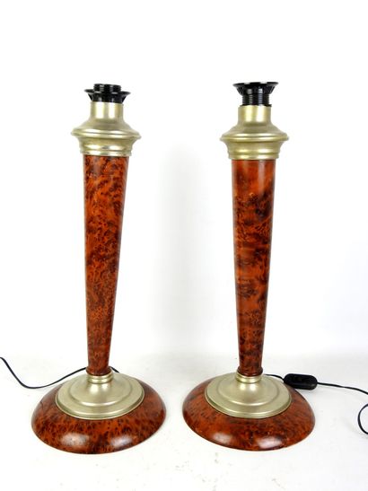 MAZDA, in the taste of : Pair of cedar burl...