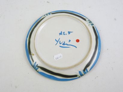 Paul YVAIN (1919-2007): Glazed earthenware...