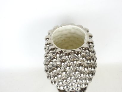 Christian DIOR: Pineapple vase on pedestal...