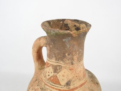 KABYLIE - Algeria: Earthenware jar with one...