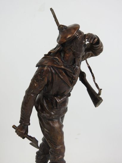 Charles ANFRIE (1833-1905): Sailor in landing...