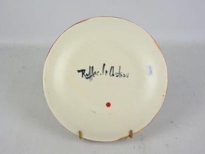 Jean-Pierre VIOT (Born 1936) : Glazed earthenware...