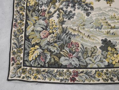 AUBUSSON, in the style of : Rider in the...